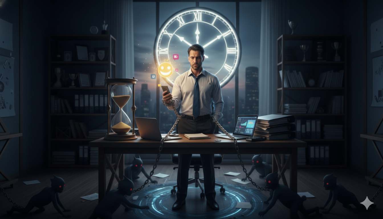 Como Parar de Procrastinar: O Gatilho Silencioso Que Sabota Seus Resultados