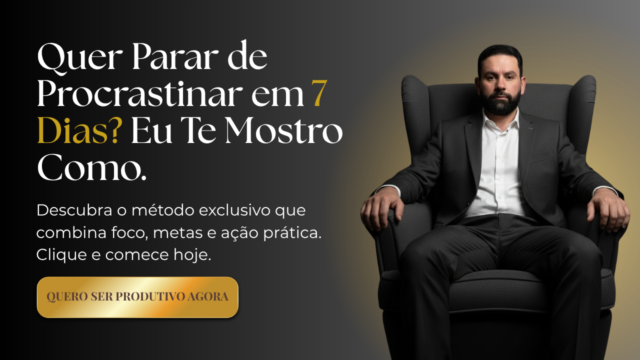 Procrastinação Não É Preguiça: O Que Está Por Trás do Seu Adiamento Crônico?